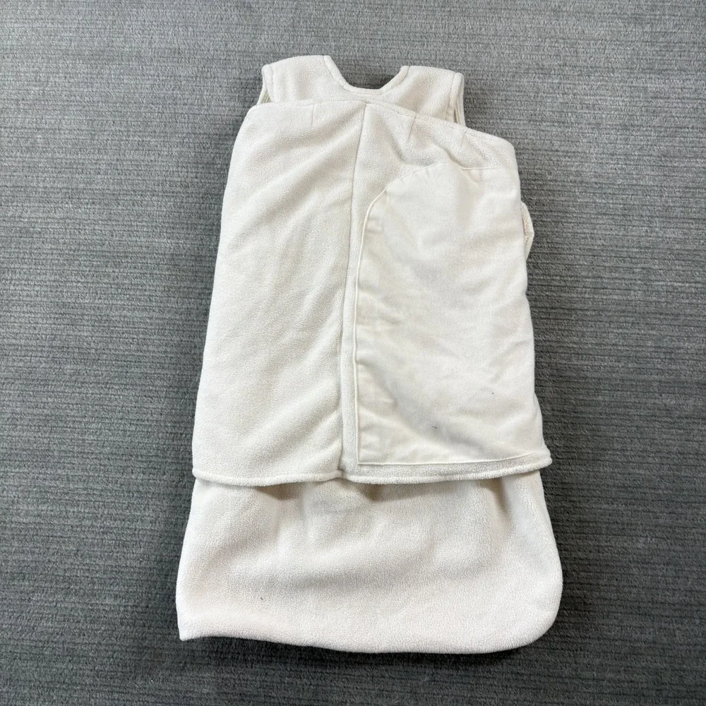 Halo Sleepsack Swaddle Cozy Fleece Newborn NFL MN Vikings Embroidered Logo